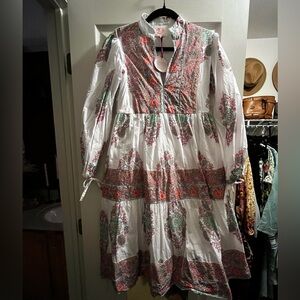 Victoria Dunn block print dress